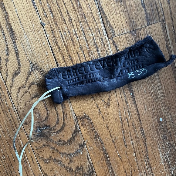 NWT heavy, buttery soft Leather bag ITALY Italian designer boho - Picture 6 of 17